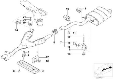 Штифт BMW 18211433080