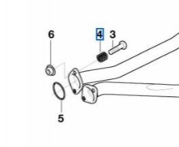 Пружина E53 BMW 18307503582