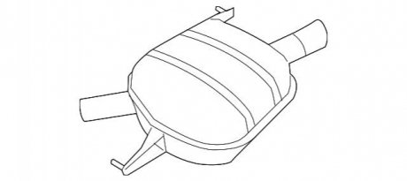 Глушник Л BMW 18307646928