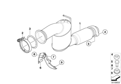 Каталізатор BMW 18307798189