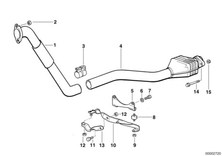 Каталізатор BMW 18312245552