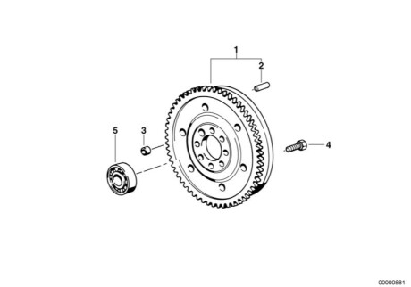 Маховик BMW 21201223422