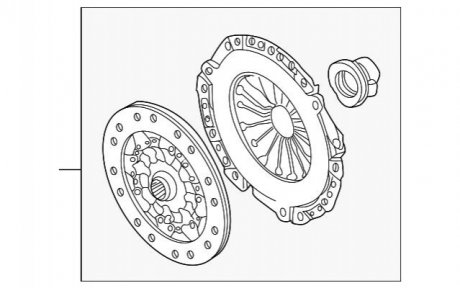Комплект зчеплення BMW 21207546375