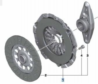 Комплект зчеплення BMW 21207603248
