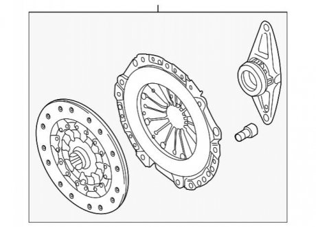 Комплект сцепления BMW 21207625150