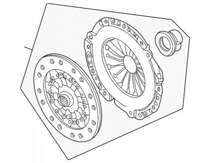 Комплект зчеплення BMW 21212283089