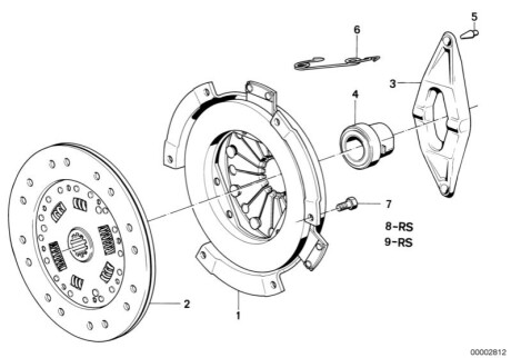 Выжимной подшипник BMW 21511204525