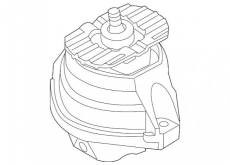 Подушка гумова BMW 22116762608