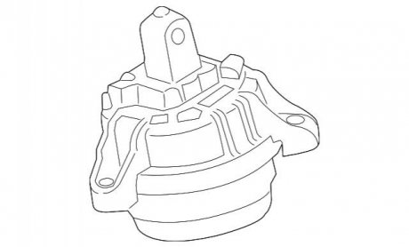 Подушка двигуна BMW 22116858975