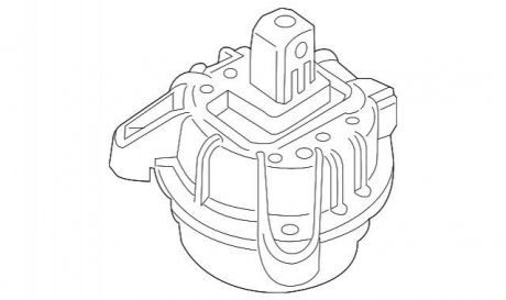 Подушка двигателя BMW 22116858976