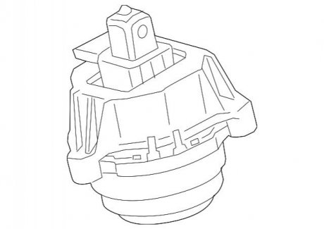 Подушка кріплення двигуна BMW 22116860499