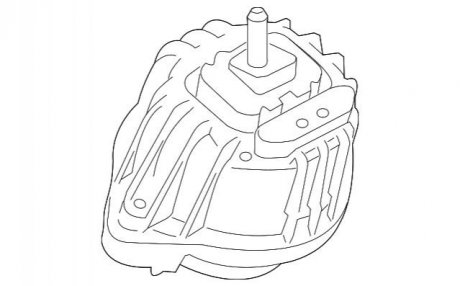 Подушка двигуна П BMW 22116861406