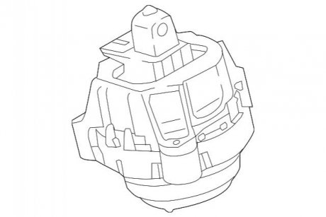 Кріплення двигуна BMW 22117581619