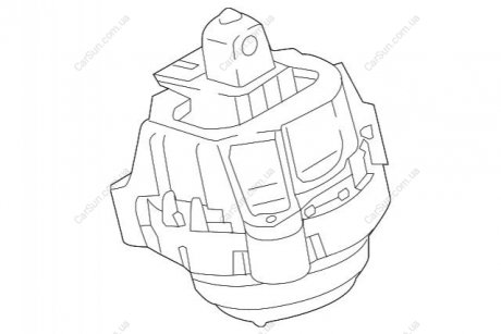 Подушка кріплення двигуна BMW 22117582317