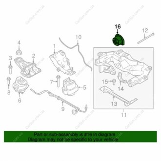 Опора кпп X6, X5 BMW 22326853095