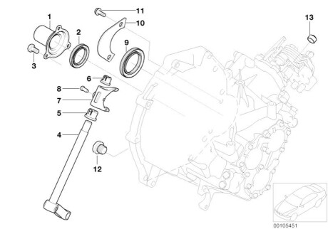 Болт M8X28 BMW 23117572702