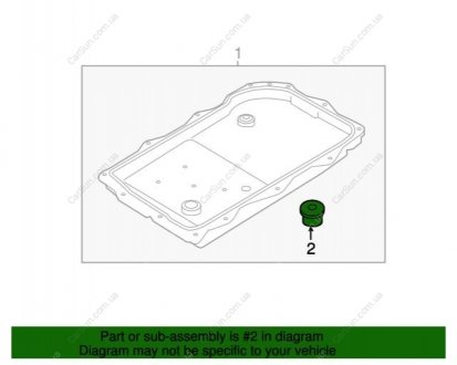 Зливна пробка Trans Pan BMW 24101422664