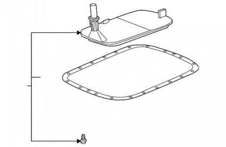 К-кт фільтра E53 оли BMW 24117557069