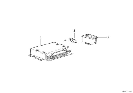 Блок управления EGS с Ags H24349 BMW 24601422022