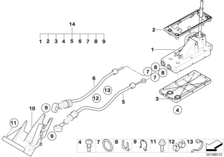 Оригинальная запчасть BMW 25117547369