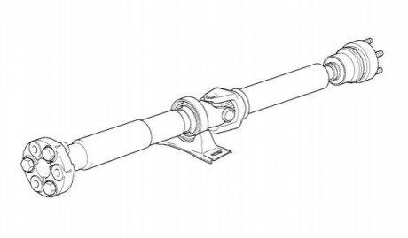 Привідний вал автомобіля BMW 26102228910 (фото 1)