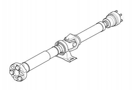 Вал карданный BMW 26112229240