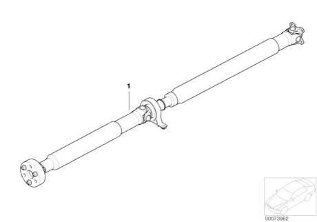 Приводной вал АКПП 261010 BMW 26117519303