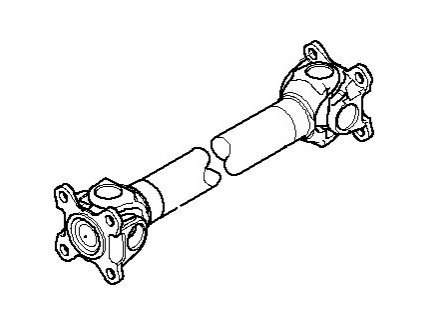 Карданный вал пд BMW 26207534636