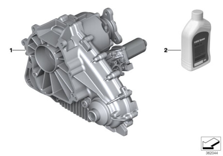 Раздаточная коробка BMW 27107599886