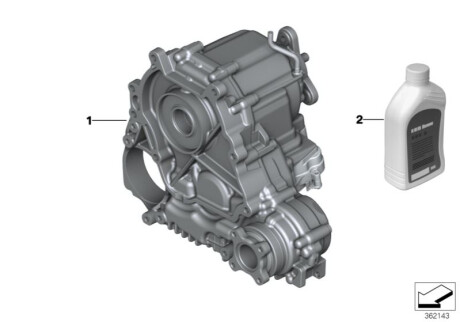 Раздаточная коробка Rp восстановленная 271019 BMW 27107649181