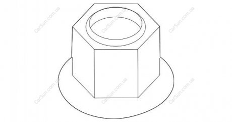 Гайка M14X1.5-фл. BMW 31106768886