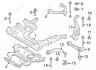 Шестигранна гайка з фланцем 889520 BMW 31106799668 (фото 3)