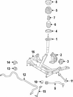 Важіль підвіски BMW 31106857329