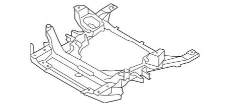 Балка переднього мос BMW 31116779357