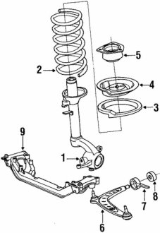 Рычаг подвески BMW 31121701060