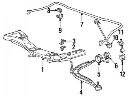 Сайлентблок рычага BMW 31122227249