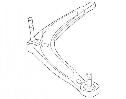 Рычаг независимой подвески колеса, подвеска колеса BMW 31122229453