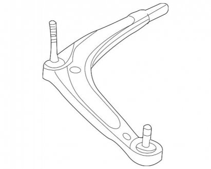 Рычаг независимой подвески колеса, подвеска колеса BMW 31122282122