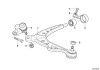 Несущий / направляющий шарнир BMW 31126756695 (фото 5)