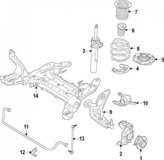 Подвеска BMW 31306888462