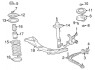 Ніжка пружини передня права BMW 31312228418 (фото 3)