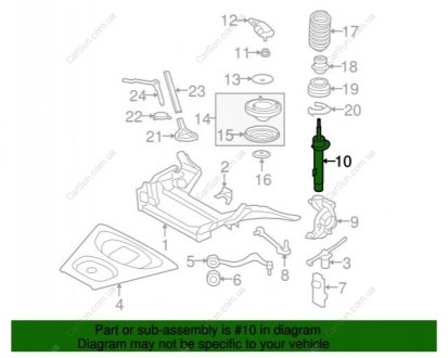 Амортизаторы BMW 31312283975