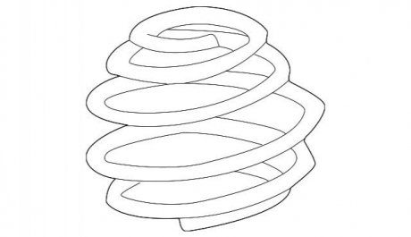 Бочкообразная пружин BMW 31331091520