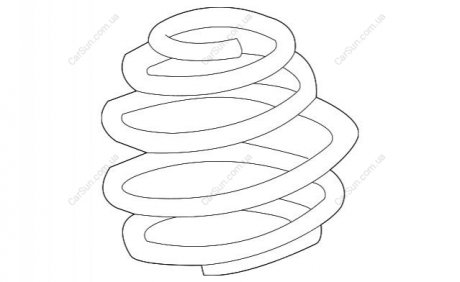 Пружина підвіски BMW 31331093082