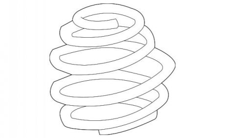 Пружина подвески BMW 31336756967