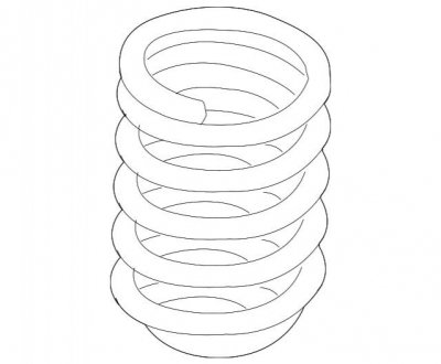 Пружина подвески BMW 31336767375