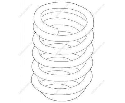 Пружина подвески BMW 31336767376