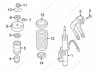 Опора E70 амортстойк BMW 31336778108 (фото 4)