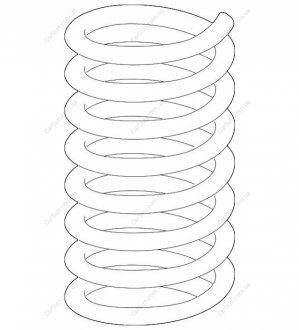Пружина підвіски BMW 31336862235
