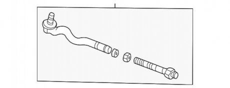 Рульова тяга BMW 32106777503